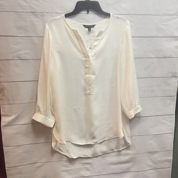 Woman Button Long Sleeve Satige n BeiBanana Republic Size XS New - Picture 7 of 12
